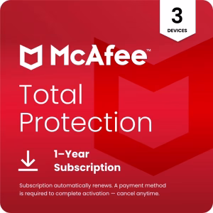 McAfee Total Protection Antivirus & Internet Security Software