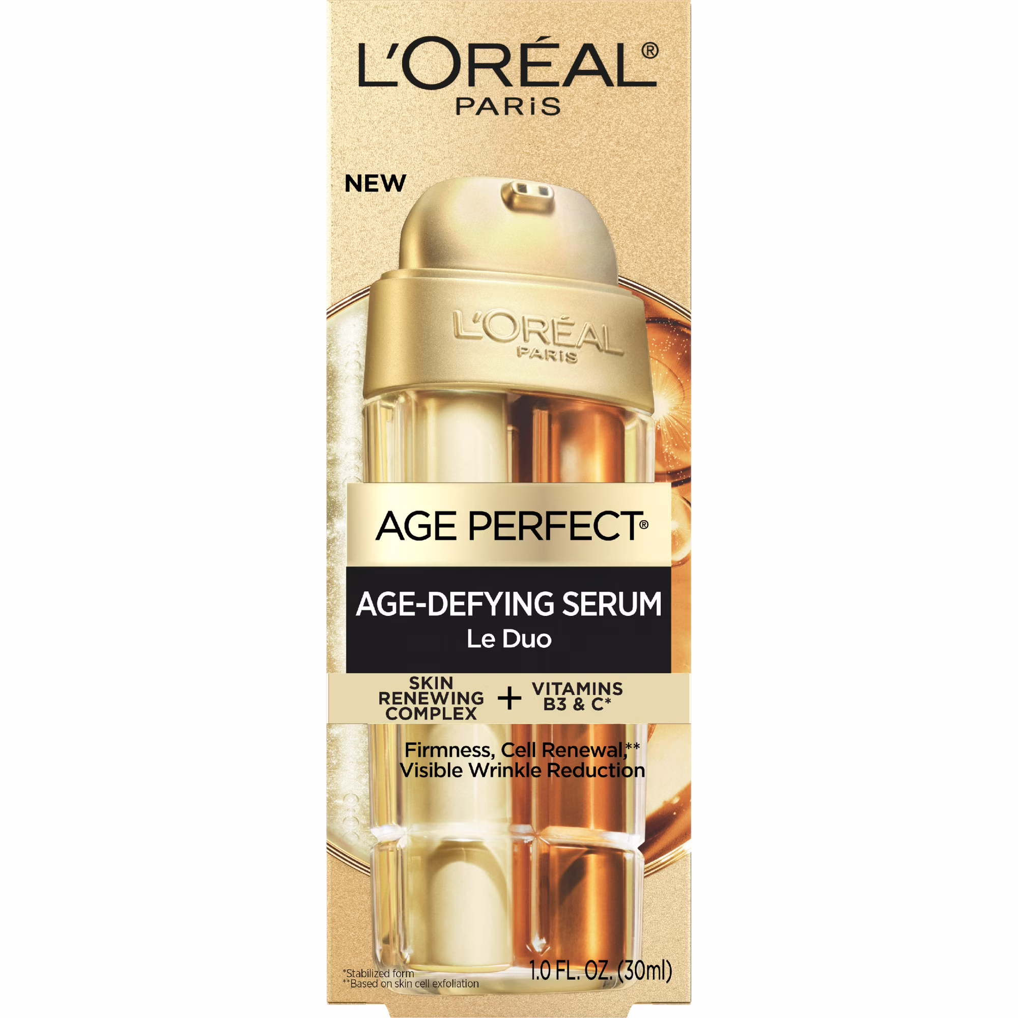 L'Oreal Paris Age Perfect Serum Le Duo Age-Defying Hydrating Face Serum